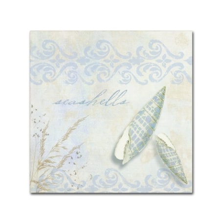 Color Bakery 'She Sells Seashells II' Canvas Art,35x35